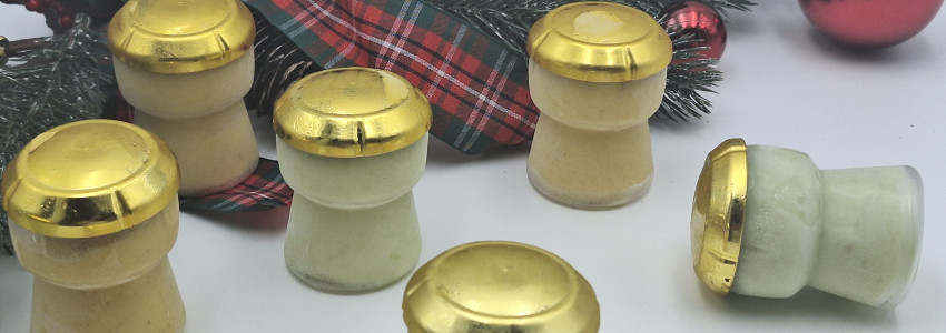 BOUCHONS DE CHAMPAGNE GLACES (versions trous normands )