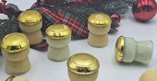 BOUCHONS DE CHAMPAGNE GLACES (versions trous normands )