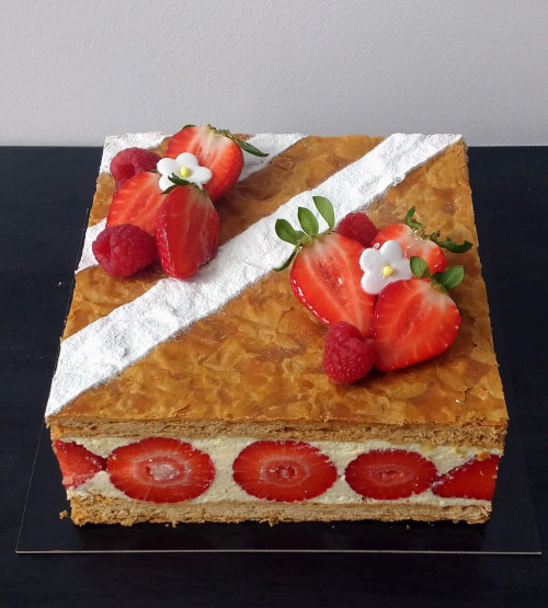 Mille feuille fraise