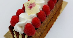 Feuilleté framboise XXL