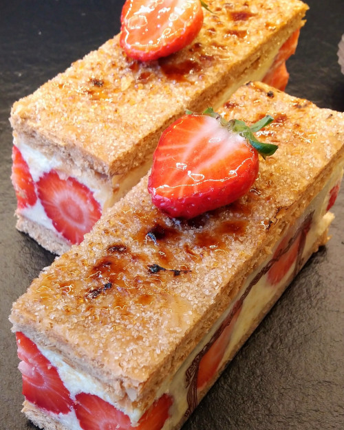 Millefeuille fraise