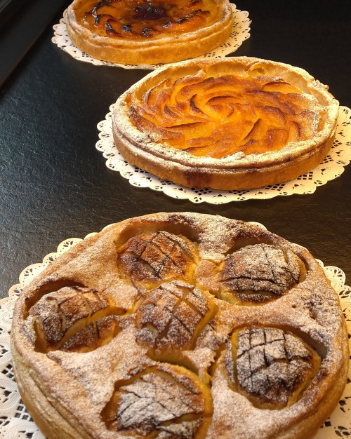 Tarte  fruits cuits 8 pers