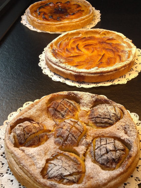 Tarte  fruits cuits 10 pers