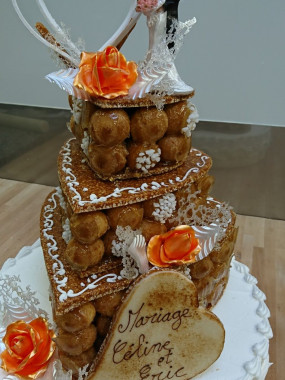 Croquembouche mariage (4 choux par pers) n° 6