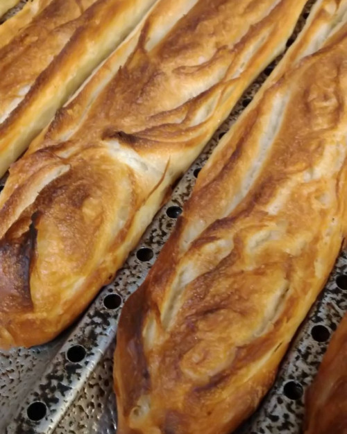 Baguette feuilletée