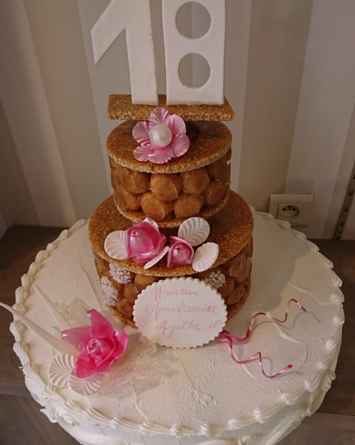 Croquembouche anniversaire 4 choux par pers  n°9