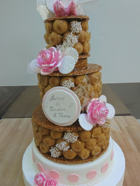 Croquembouche mariage (4 choux par pers) n° 8