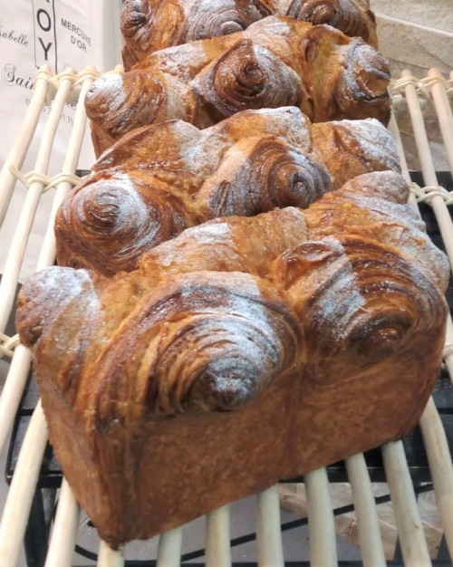 Brioche feuilletée au citron